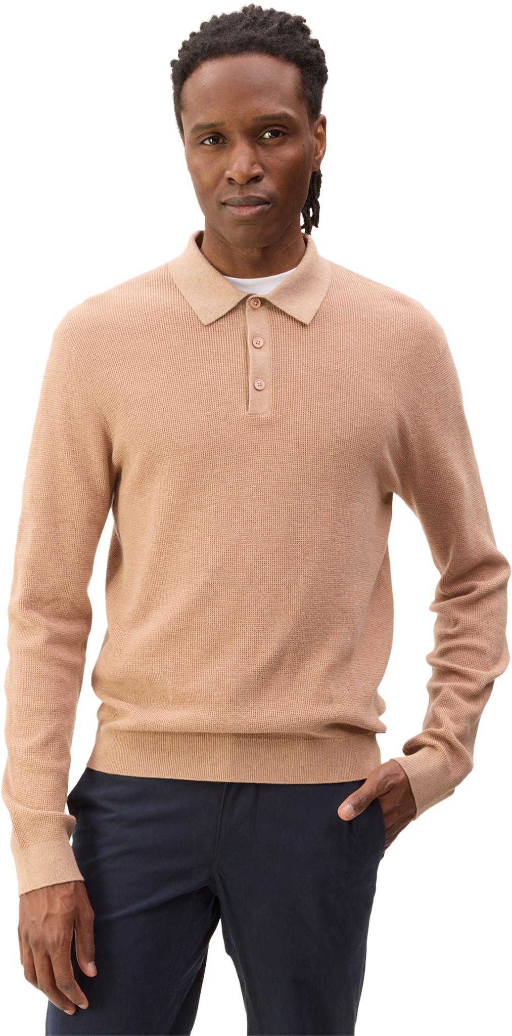 Product gallery image number 6 for product Kreuzberg Sweater Knit Long-Sleeve Polo - Men's