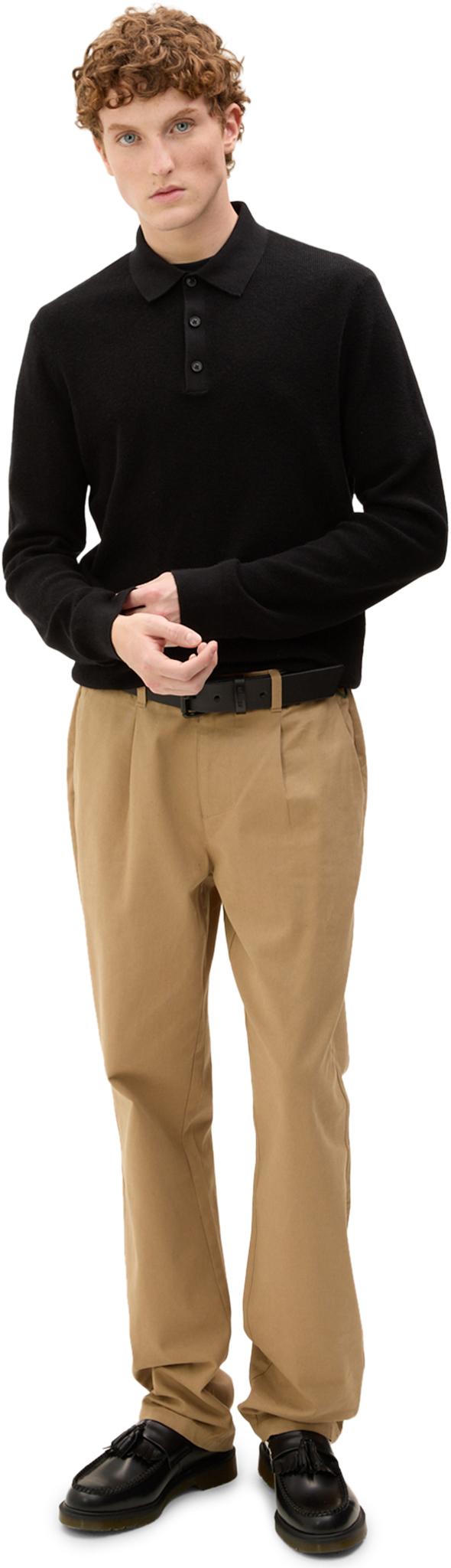 Product gallery image number 7 for product Kreuzberg Sweater Knit Long-Sleeve Polo - Men's