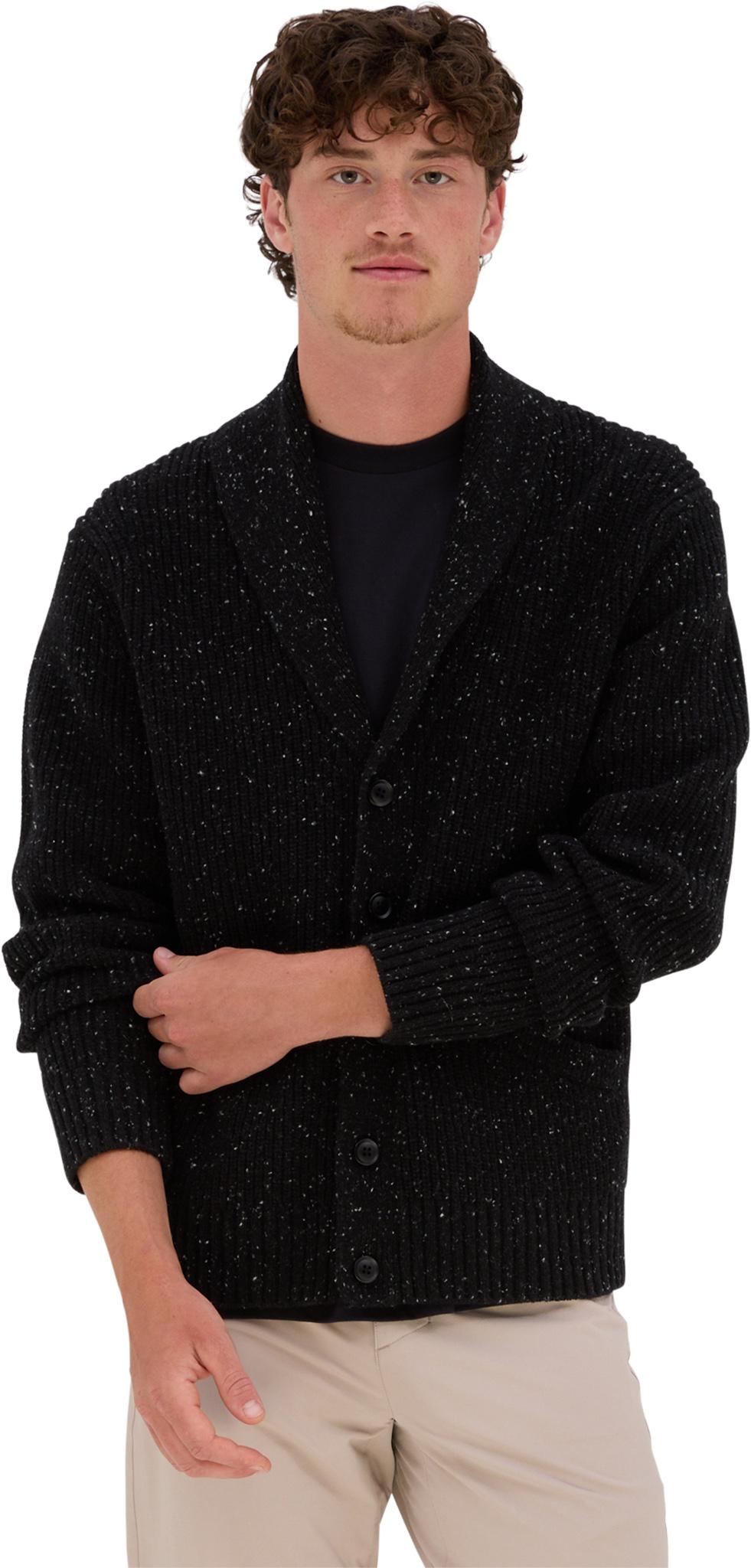 Product gallery image number 4 for product Moorish Tradition Midweight Merino Shawl Cardigan - Men's