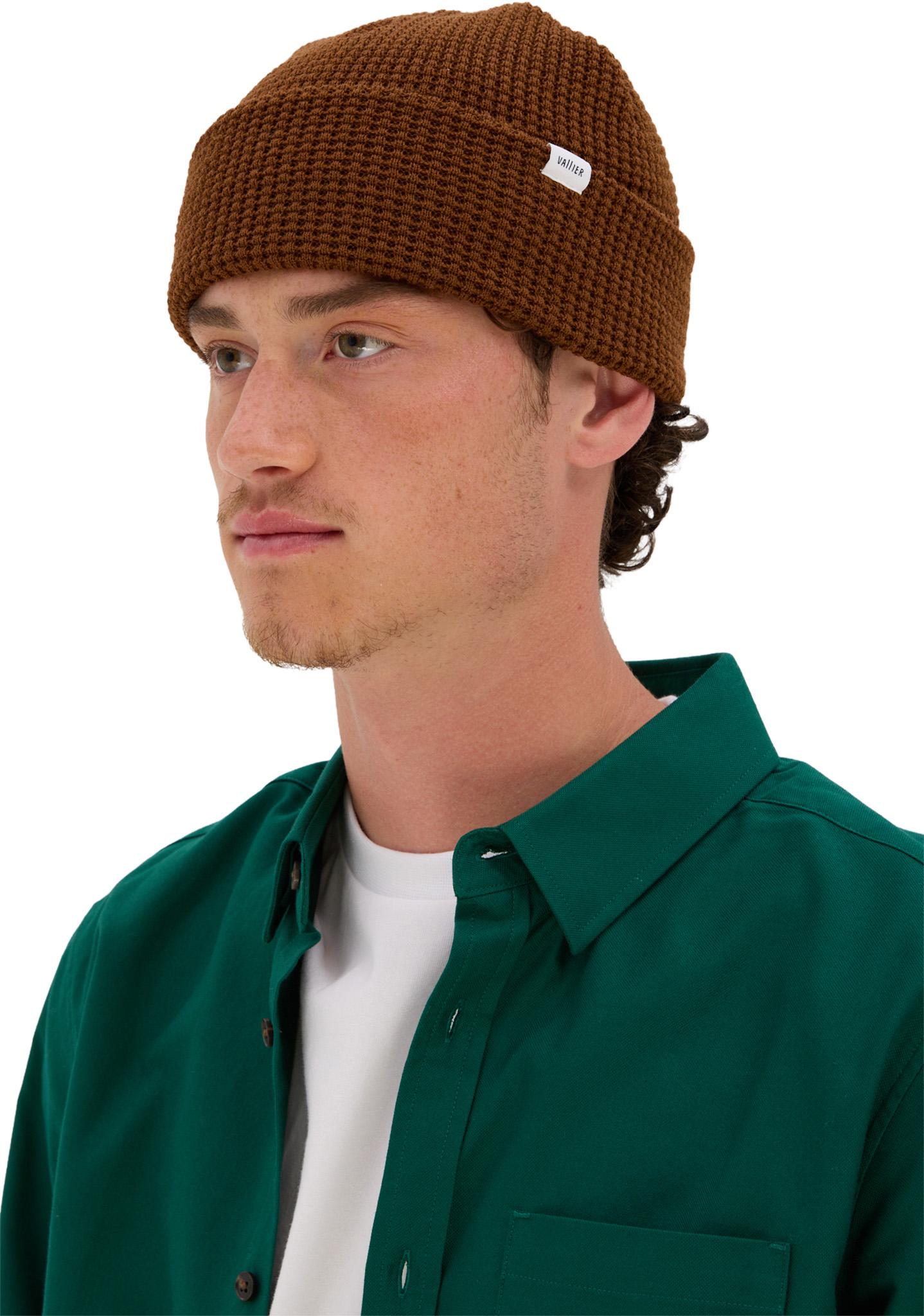 Product gallery image number 3 for product Shawlands Merino Blend Waffle Knit Fisherman Beanie - Unisex