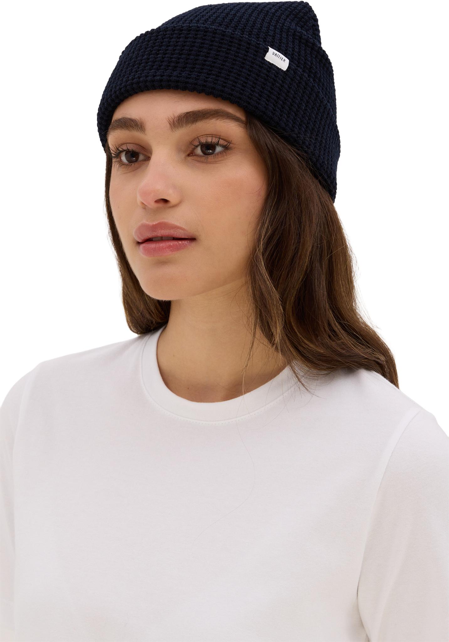 Product gallery image number 3 for product Shawlands Merino Blend Waffle Knit Fisherman Beanie - Unisex