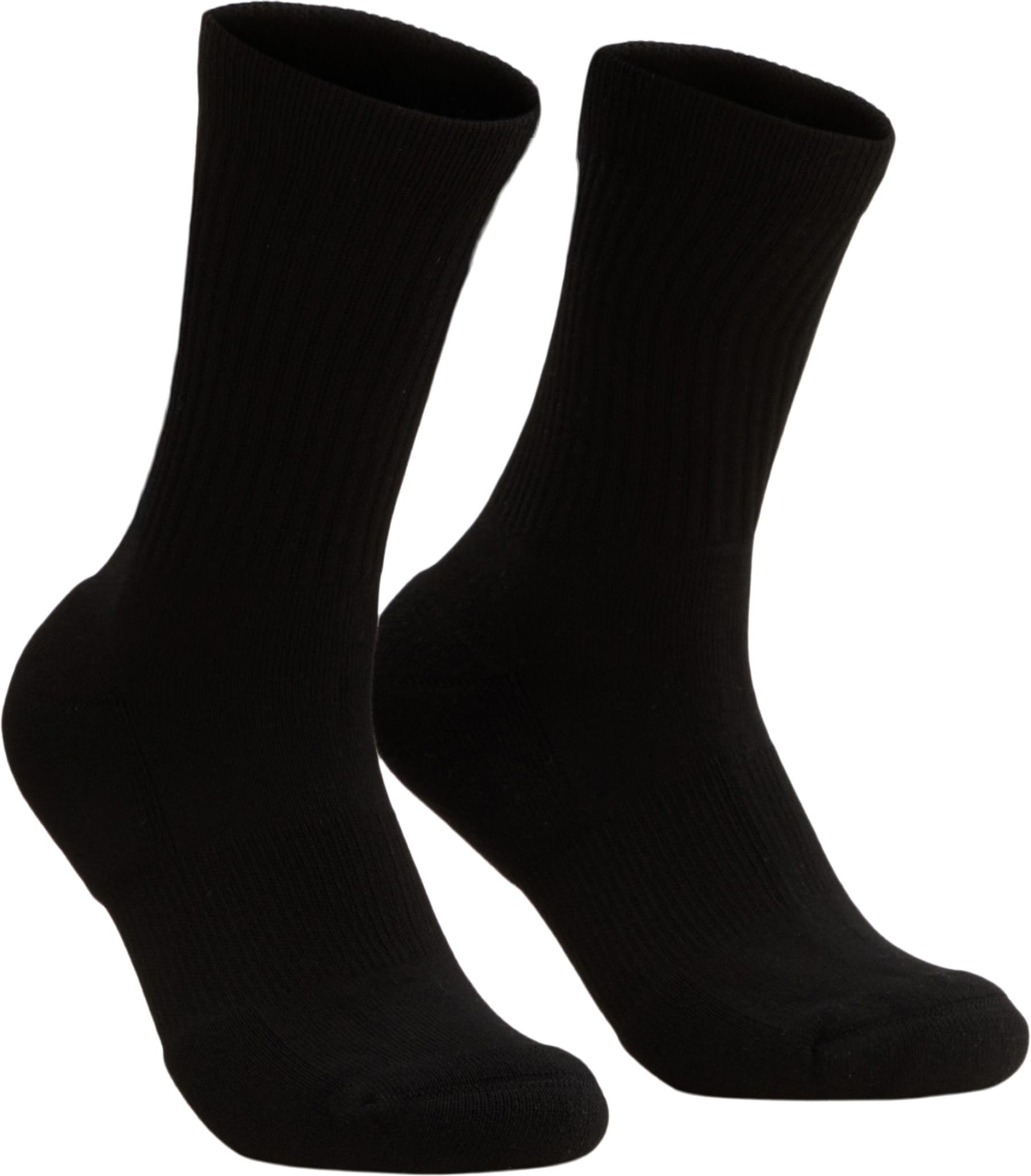 Product gallery image number 5 for product Marollen Everyday Cotton Rib Crew Socks 3-Pack - Unisex