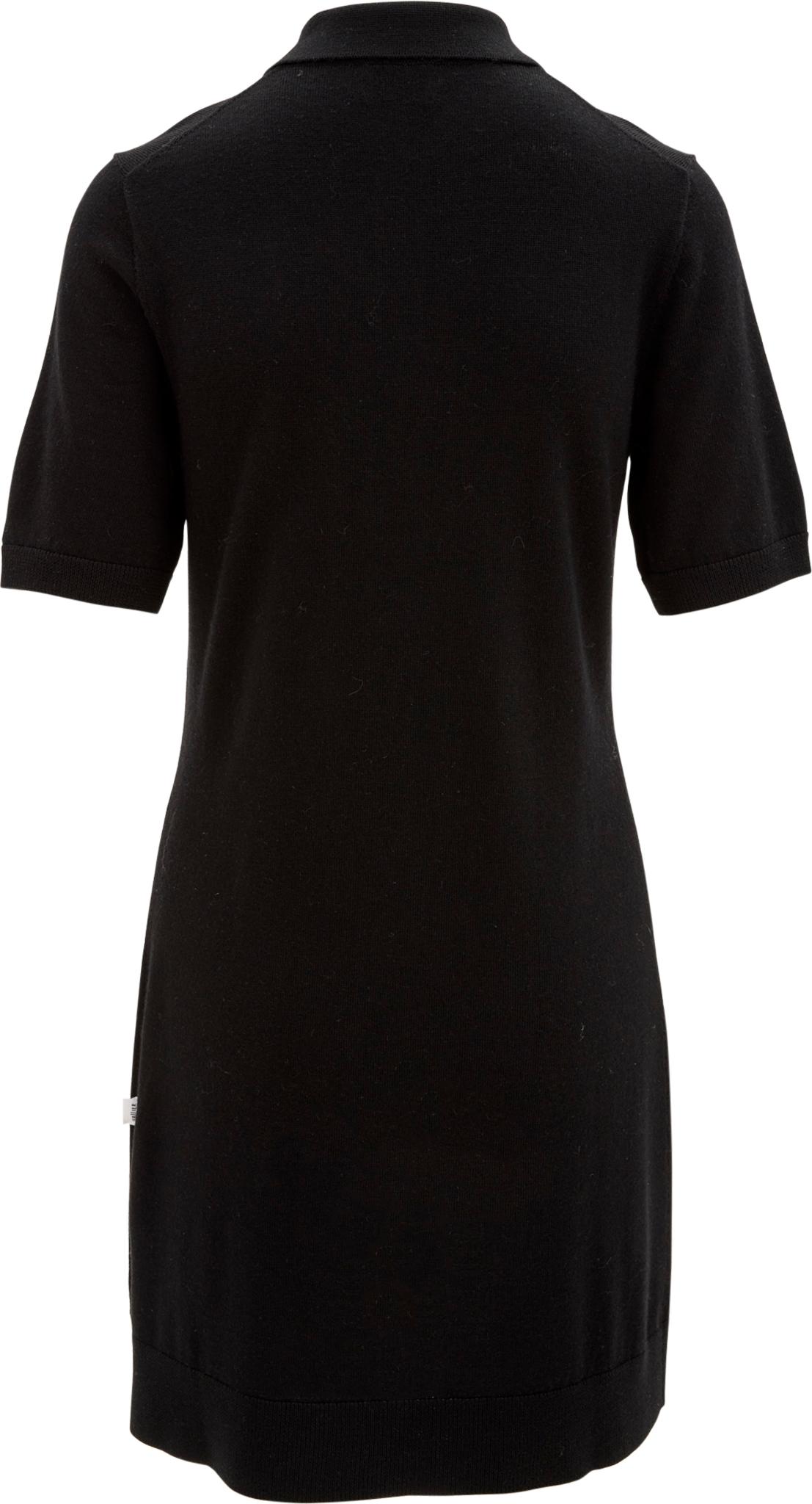 Product gallery image number 2 for product Shatin Lightweight Merino Knit Short-Sleeve Polo Dress - Women's