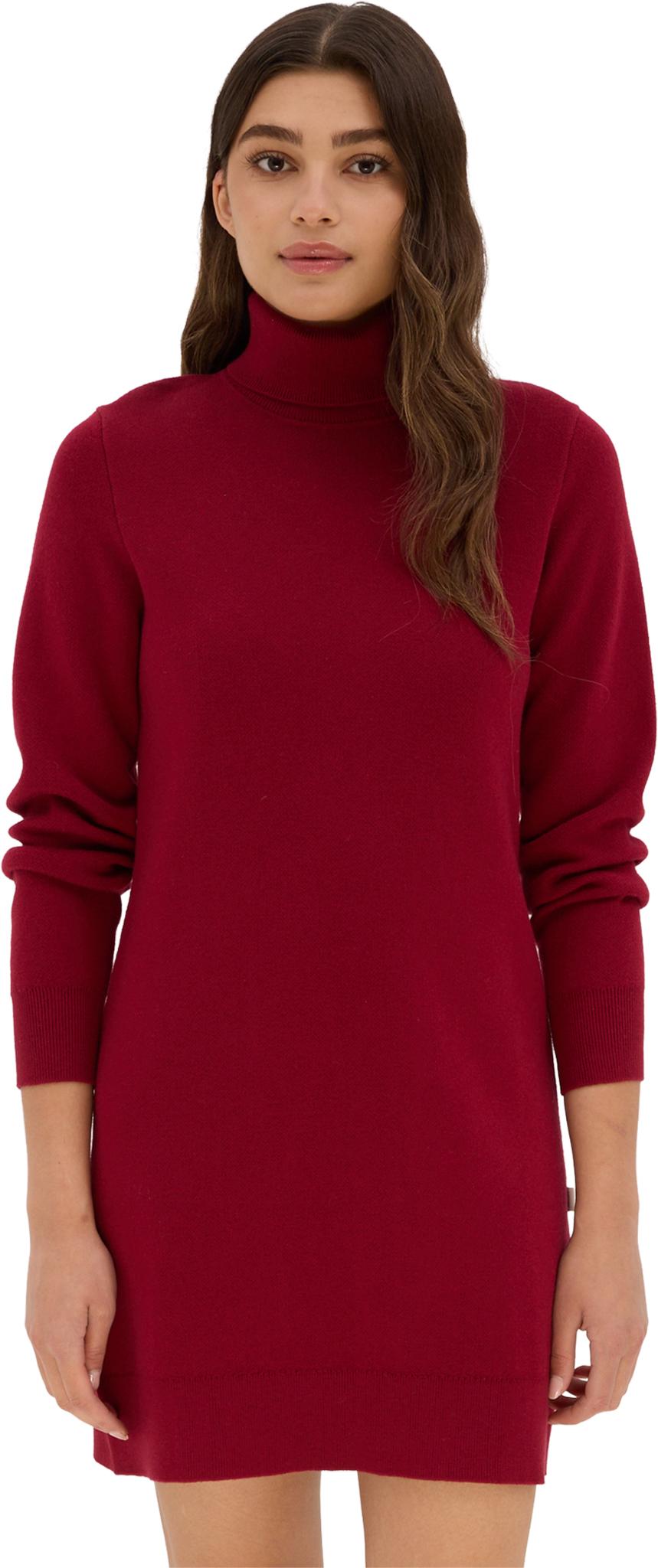 Product gallery image number 3 for product Miraflores Jacquard Turtleneck Knit Dress - Women's