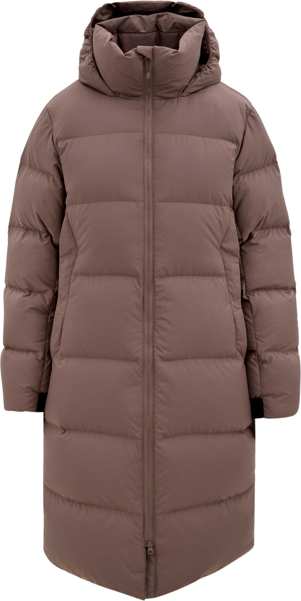 Product image for Garbatella Stowable Hood Long Puffer Down Jacket - Women's