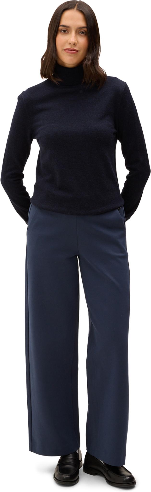 Numéro de l'image de la galerie de produits 6 pour le produit Pantalon à jambe large en tricot double à enfiler Neubau - Femme