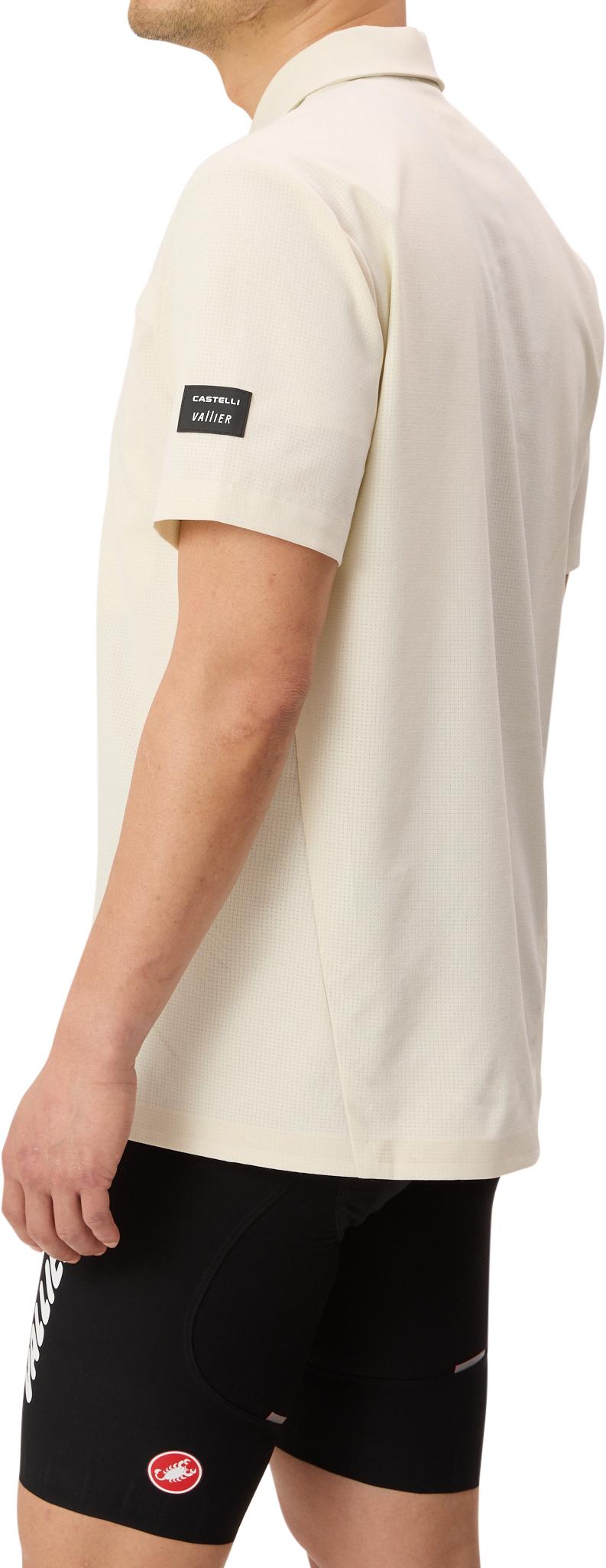 Product gallery image number 4 for product Vallier x Castelli Kowloon Active Grid Short-Sleeve Shirt - Men's