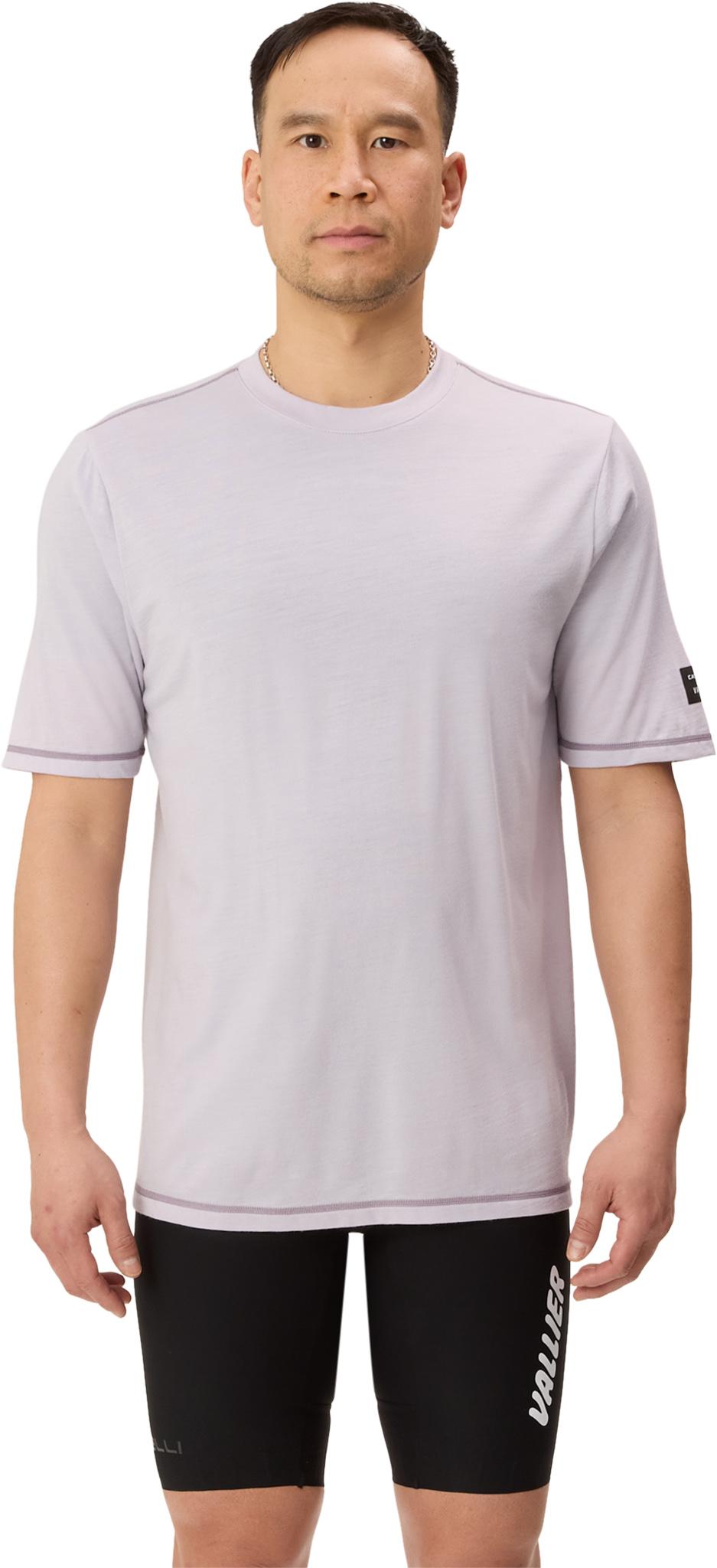 Product gallery image number 5 for product Vallier x Castelli T-shirt décontracté en mérinos Newkolln - Homme