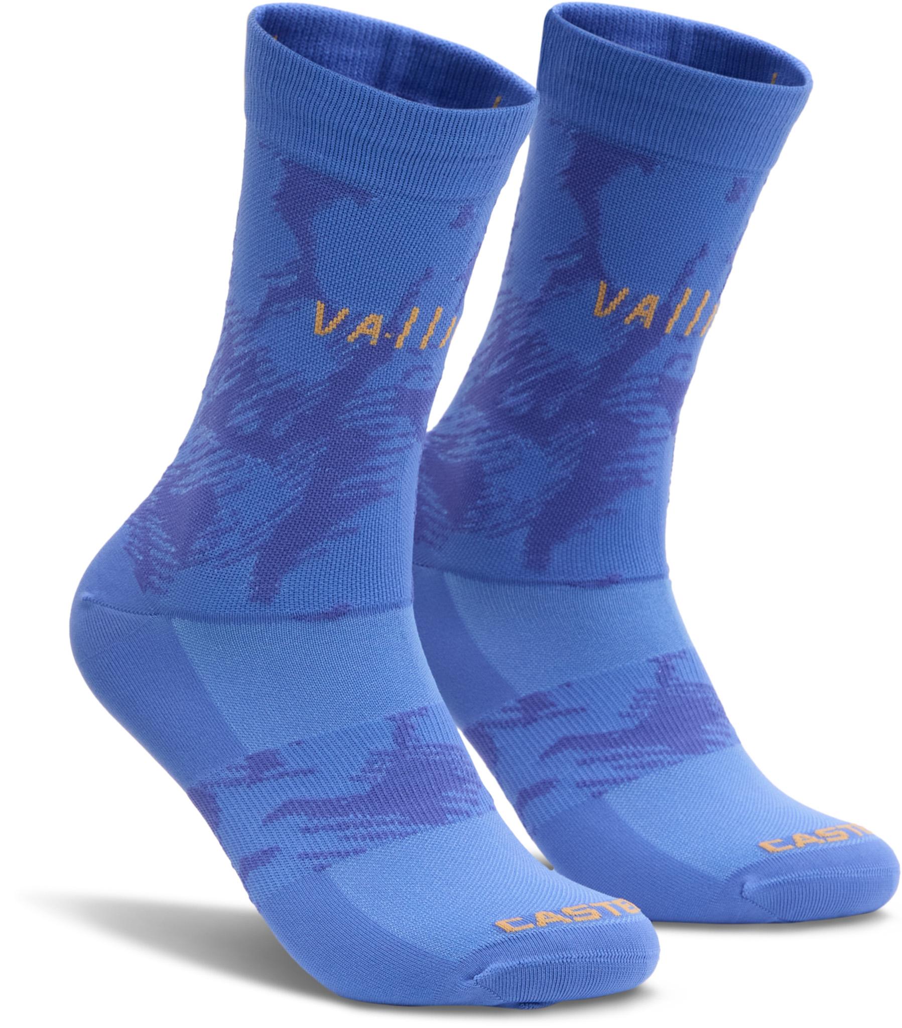 Product gallery image number 5 for product Vallier x Castelli Alto Nylon Crew Socks - Unisex