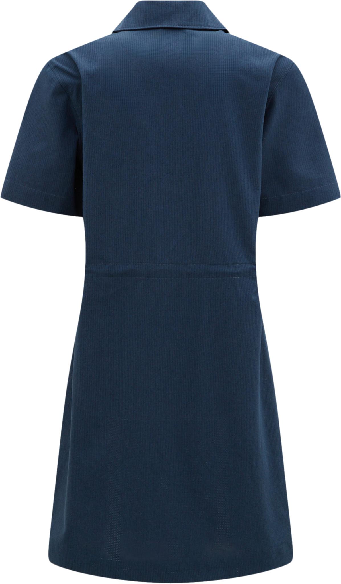 Product gallery image number 2 for product Robe-chemise en tissu Active Grid Chacarita - Femme