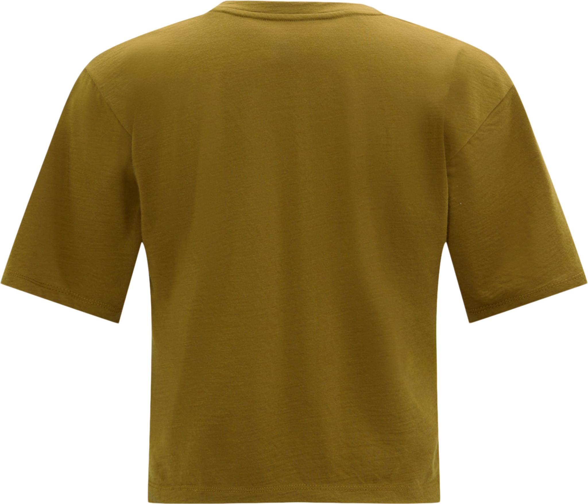 Product gallery image number 3 for product Aliados Cropped Relaxed Fit Merino V-neck T-shirt - Women's