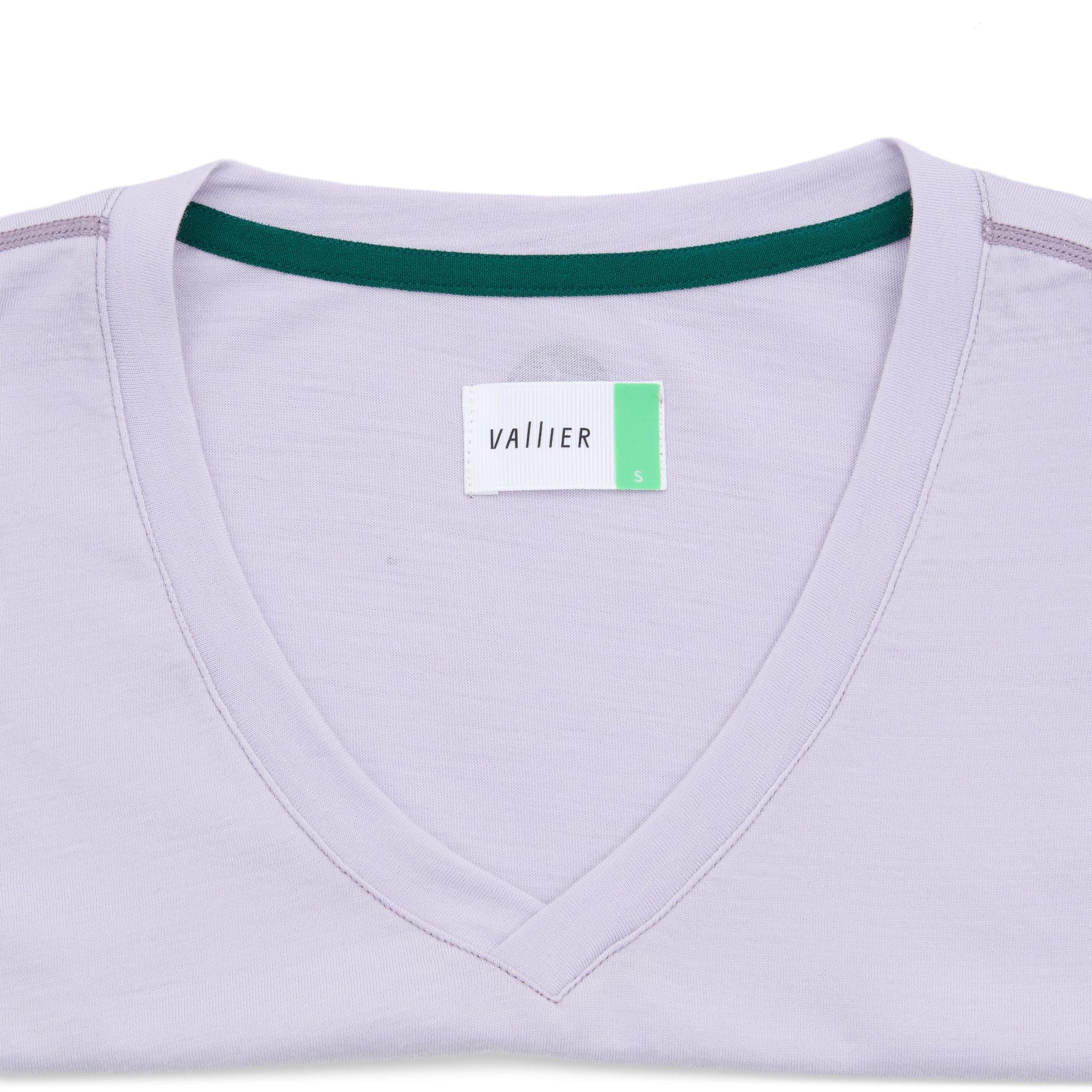 Product gallery image number 8 for product Vallier x Castelli T-shirt court à col en V et coupe décontractée en mérinos Aliados - Femme