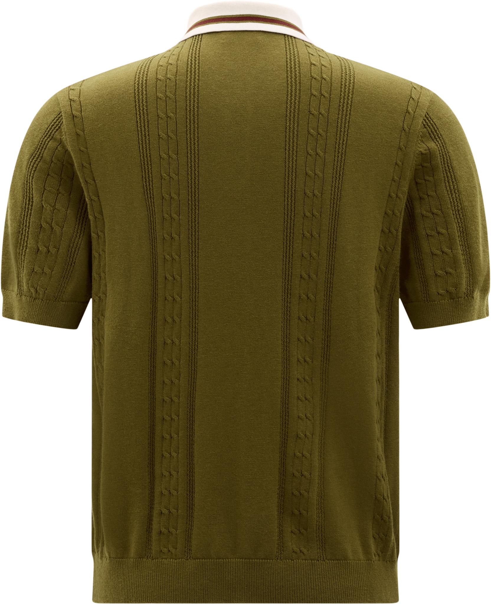Product gallery image number 3 for product Brentwood Sweater Knit Short Sleeve Polo - Men's