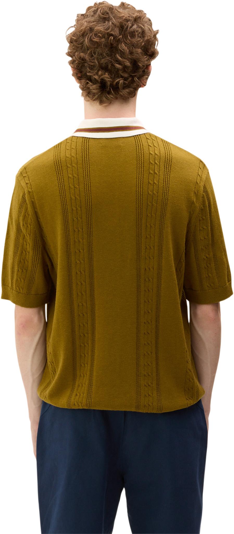 Product gallery image number 4 for product Brentwood Sweater Knit Short Sleeve Polo - Men's