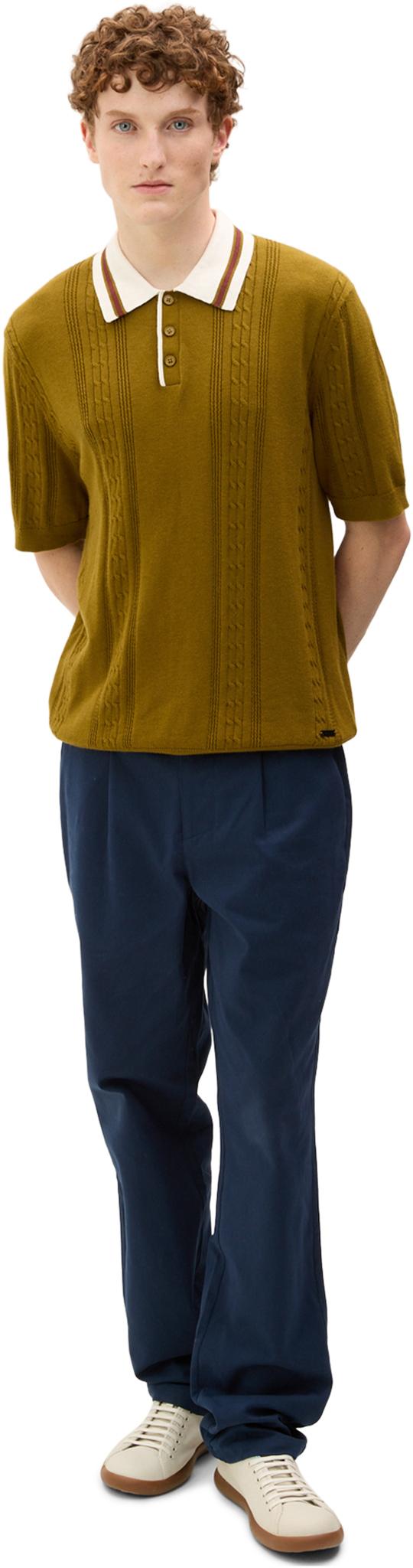 Product gallery image number 2 for product Brentwood Sweater Knit Short Sleeve Polo - Men's
