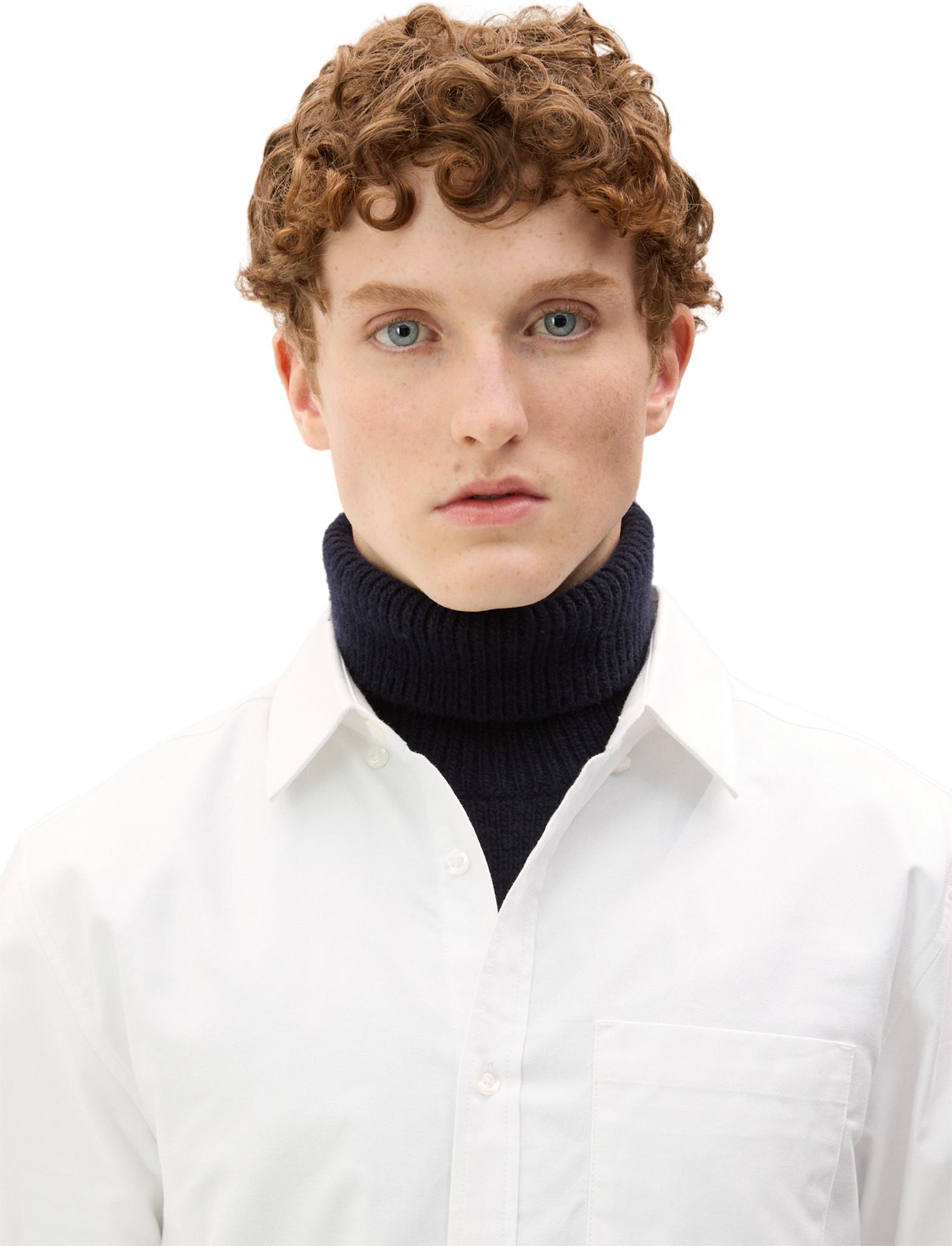 Numéro de l'image de la galerie de produits 2 pour le produit Plastron en tricot épais de mérinos Belair Haze - Unisexe