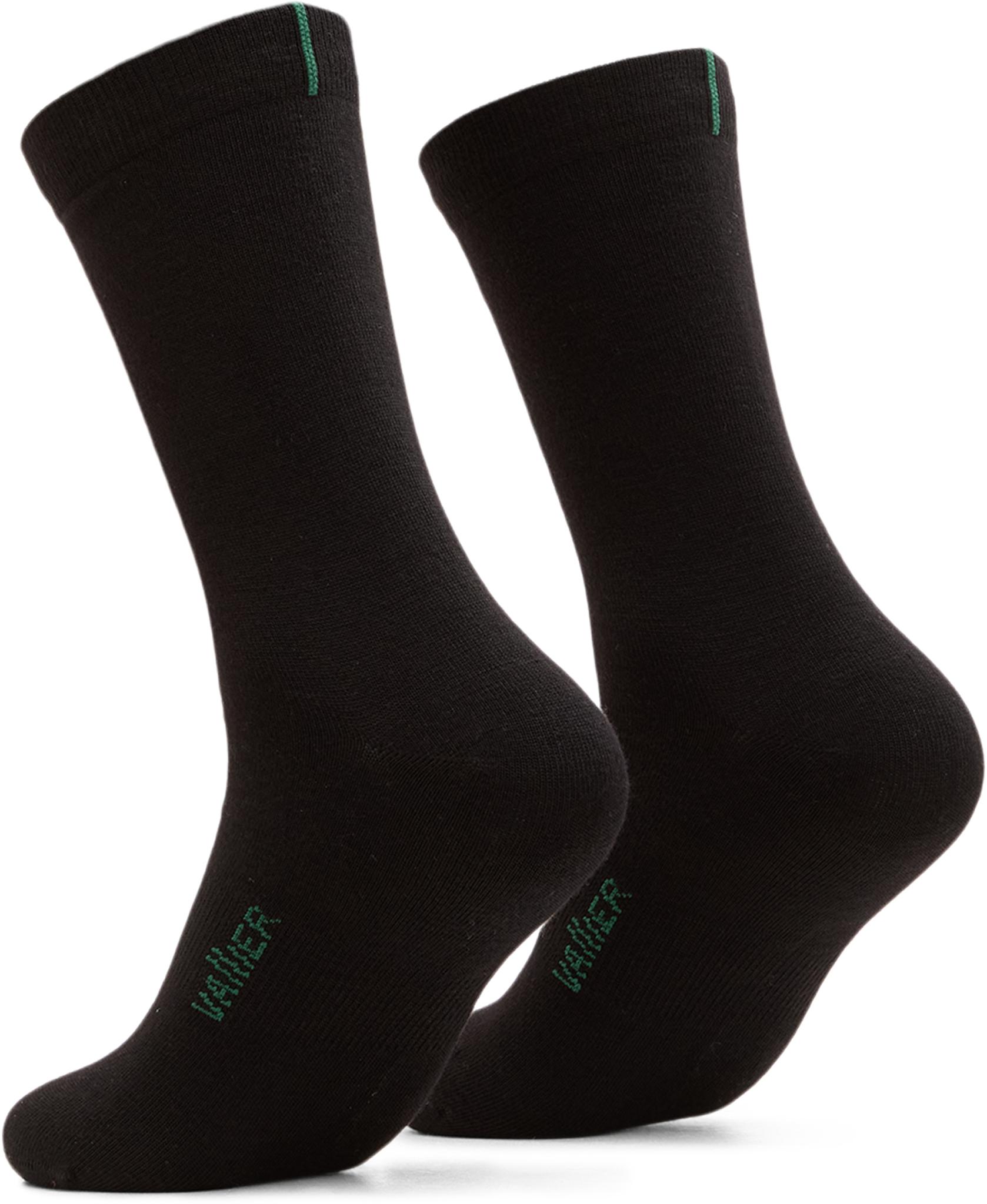 Numéro de l'image de la galerie de produits 2 pour le produit Chaussettes mi-mollet décontractées en mérinos Marlow - Lot de 2 - Unisexe