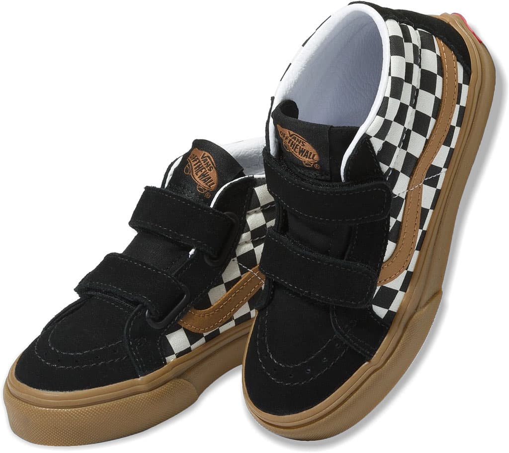 Numéro de l'image de la galerie de produits 3 pour le produit Souliers Kids Checkerboard SK8-Mid Reissue V - Grand Enfant