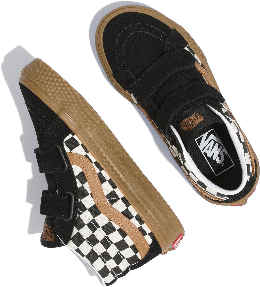 Numéro de l'image de la galerie de produits 4 pour le produit Souliers Kids Checkerboard SK8-Mid Reissue V - Grand Enfant