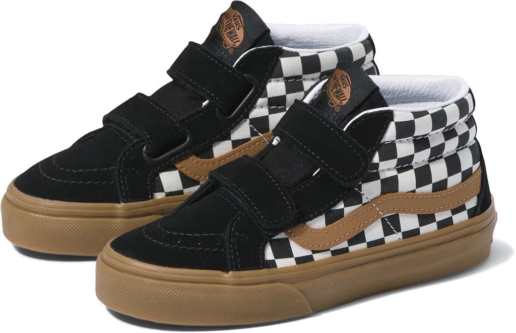 Numéro de l'image de la galerie de produits 5 pour le produit Souliers Kids Checkerboard SK8-Mid Reissue V - Grand Enfant