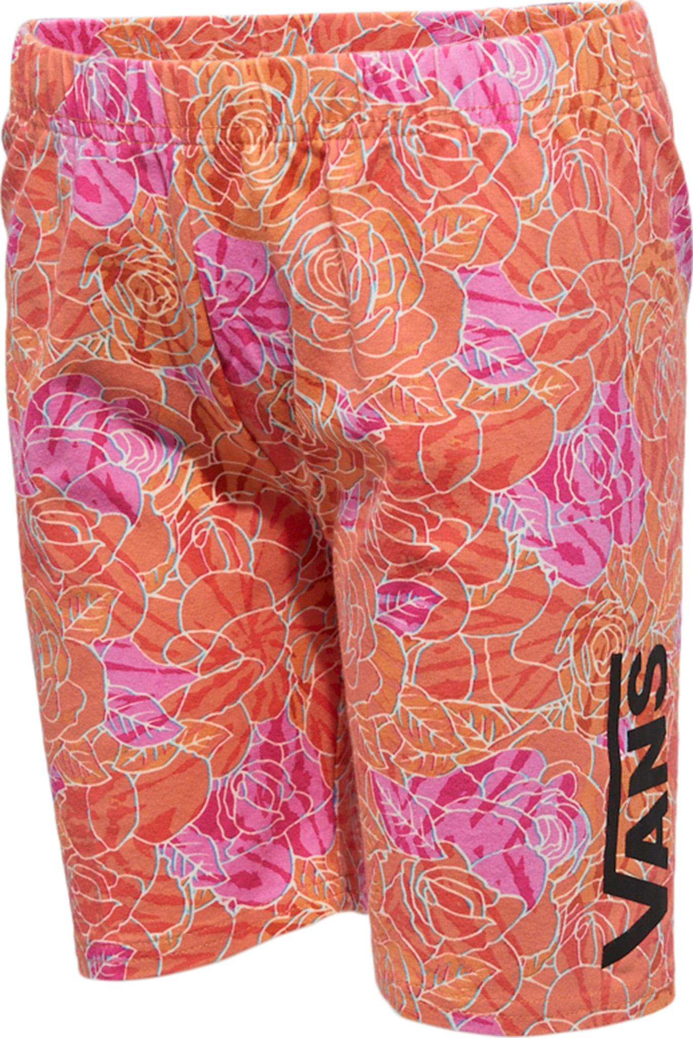 Product gallery image number 3 for product Rose Camo Print Legging Shorts - Girls