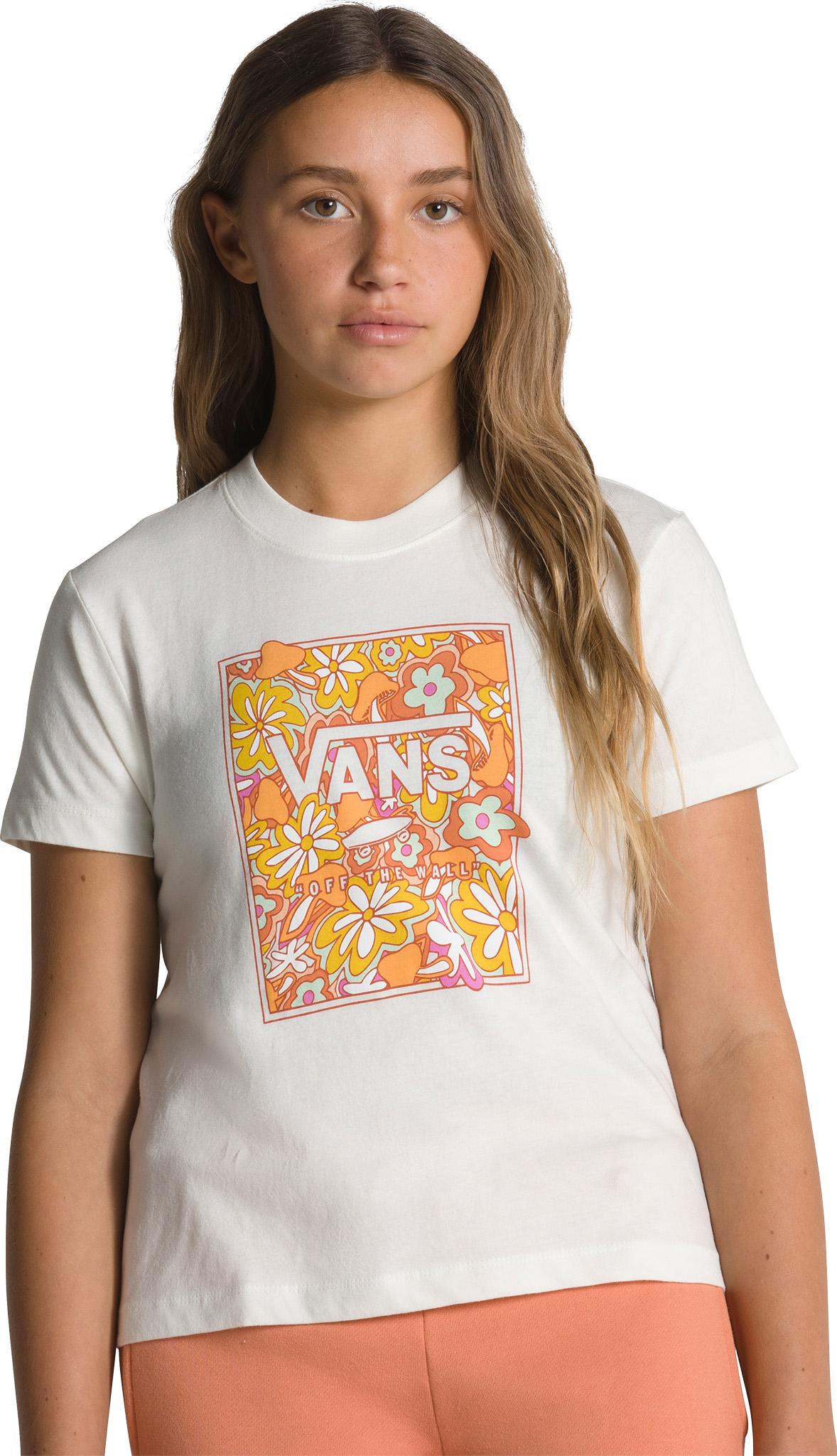 Numéro de l'image de la galerie de produits 5 pour le produit T-shirt coupe carrée Psychedelic Floral Box - Fille