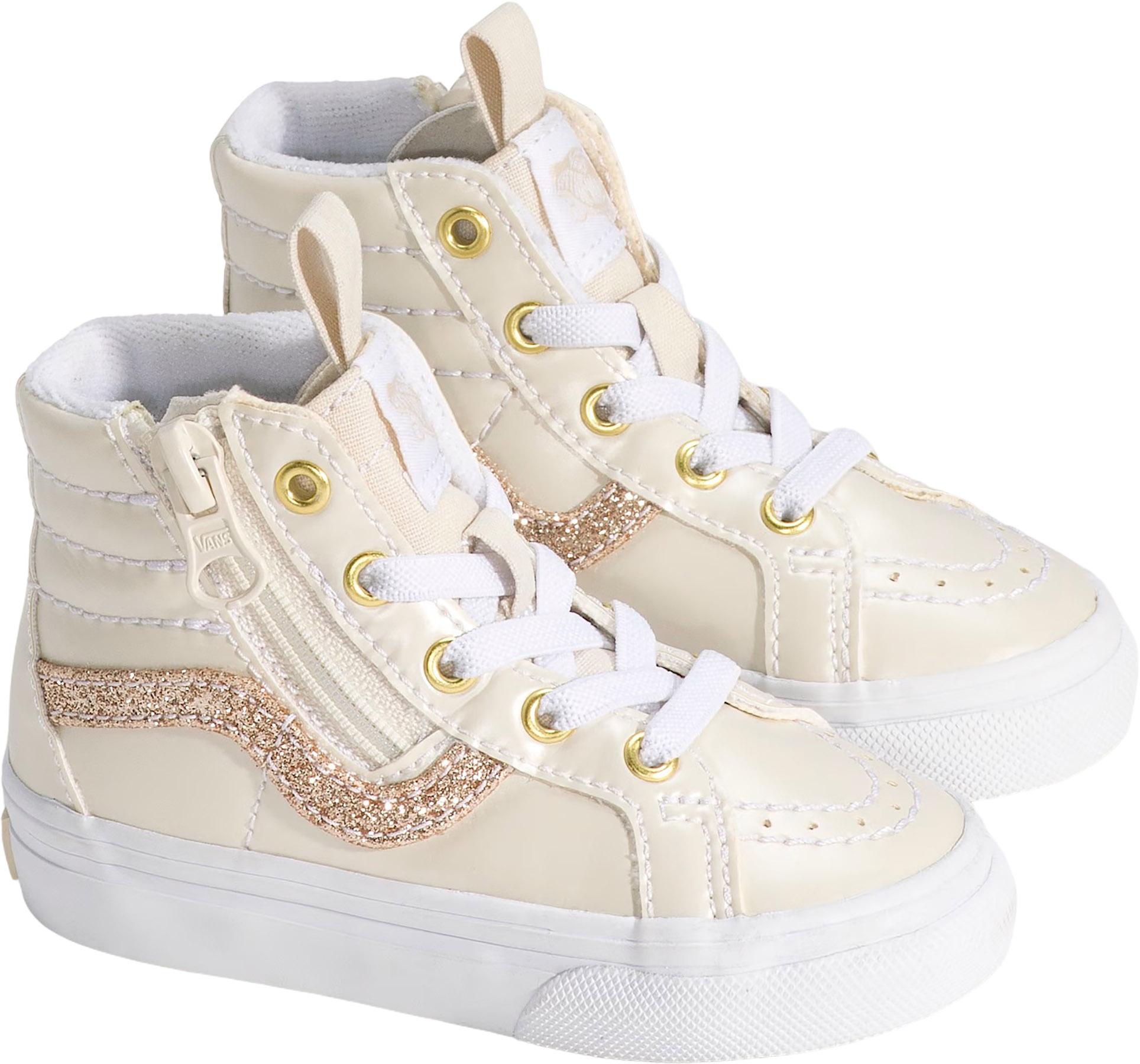 Product gallery image number 4 for product Sk8-Hi Side Zip Shoes - Toddlers
