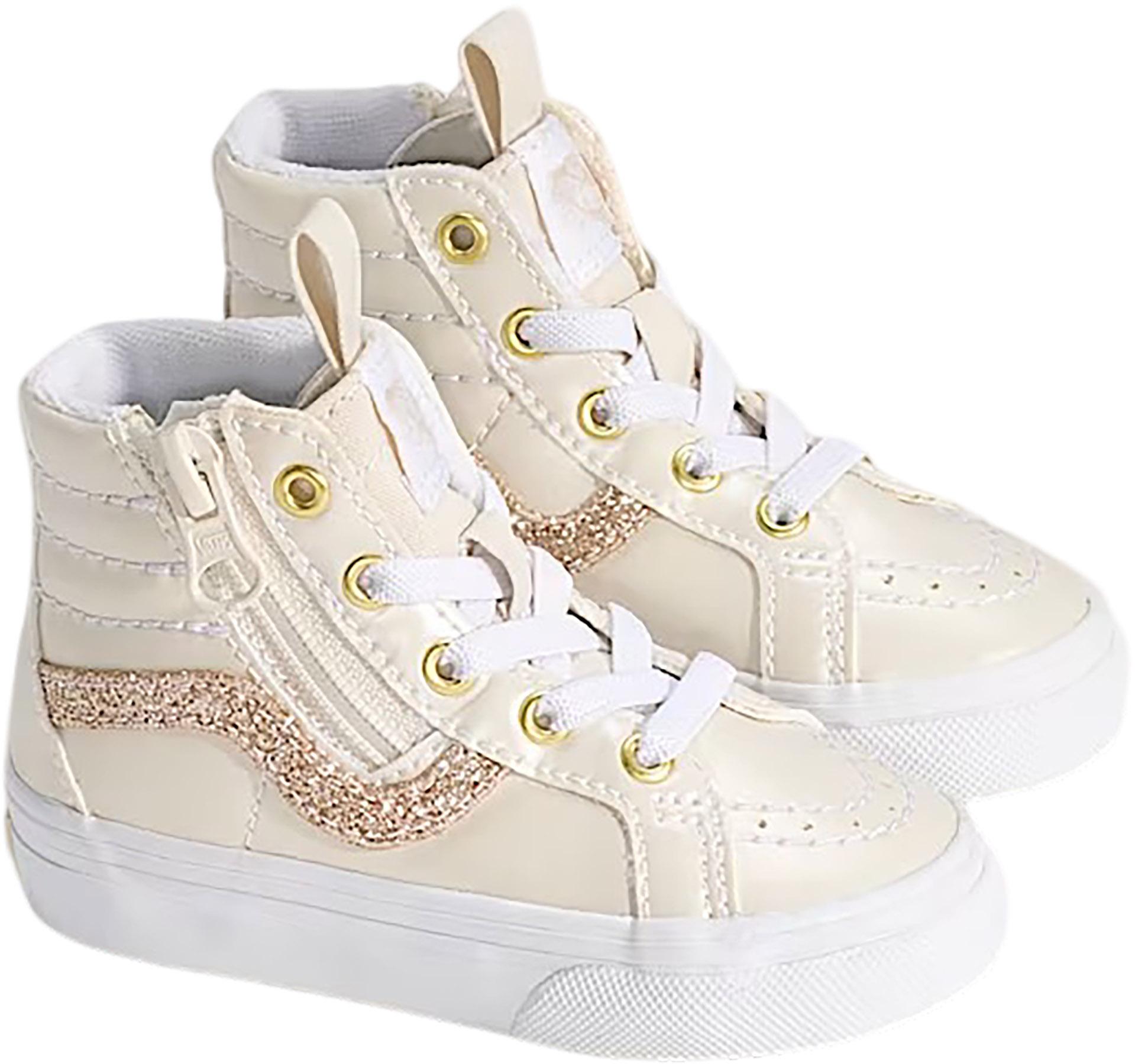 Product gallery image number 6 for product Sk8-Hi Side Zip Shoes - Toddlers