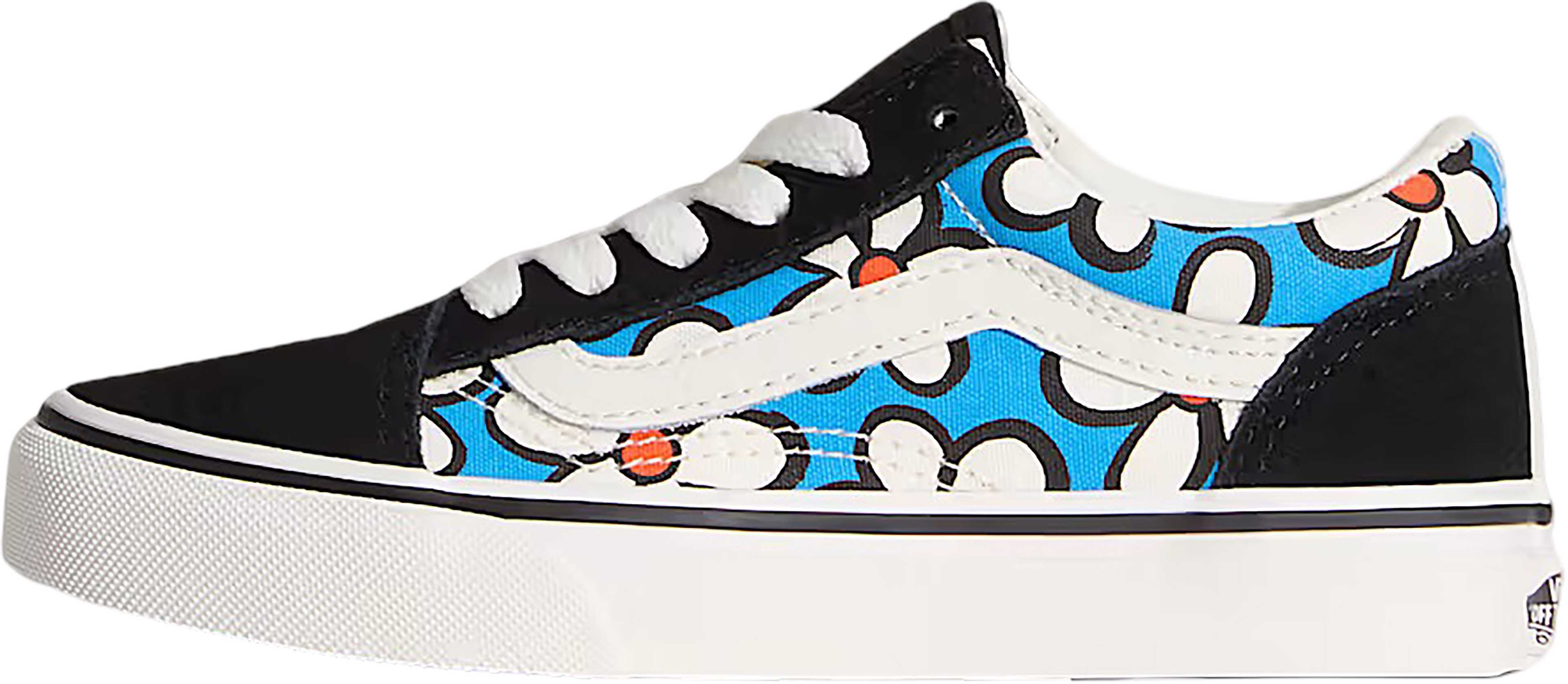 Painted Floral Bright Azure