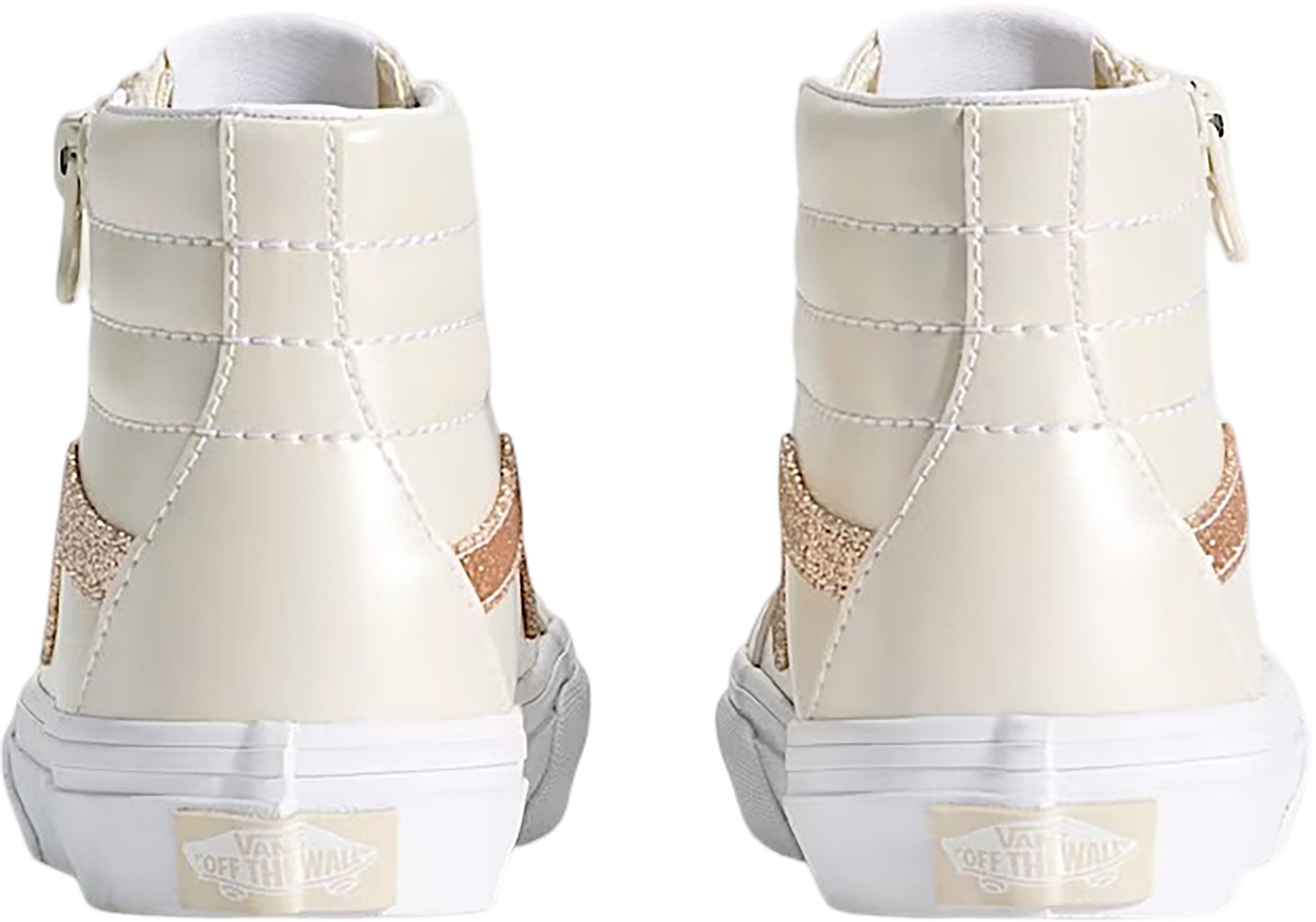 Product gallery image number 2 for product SK8-Hi Daisies Side Zip High-Top Shoes - Little Kids