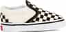 Colour: Black and White Checkerboard - White