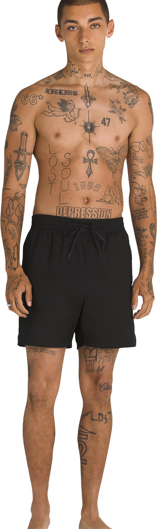 Product gallery image number 4 for product Primary Solid Elastic Boardshort - Men's