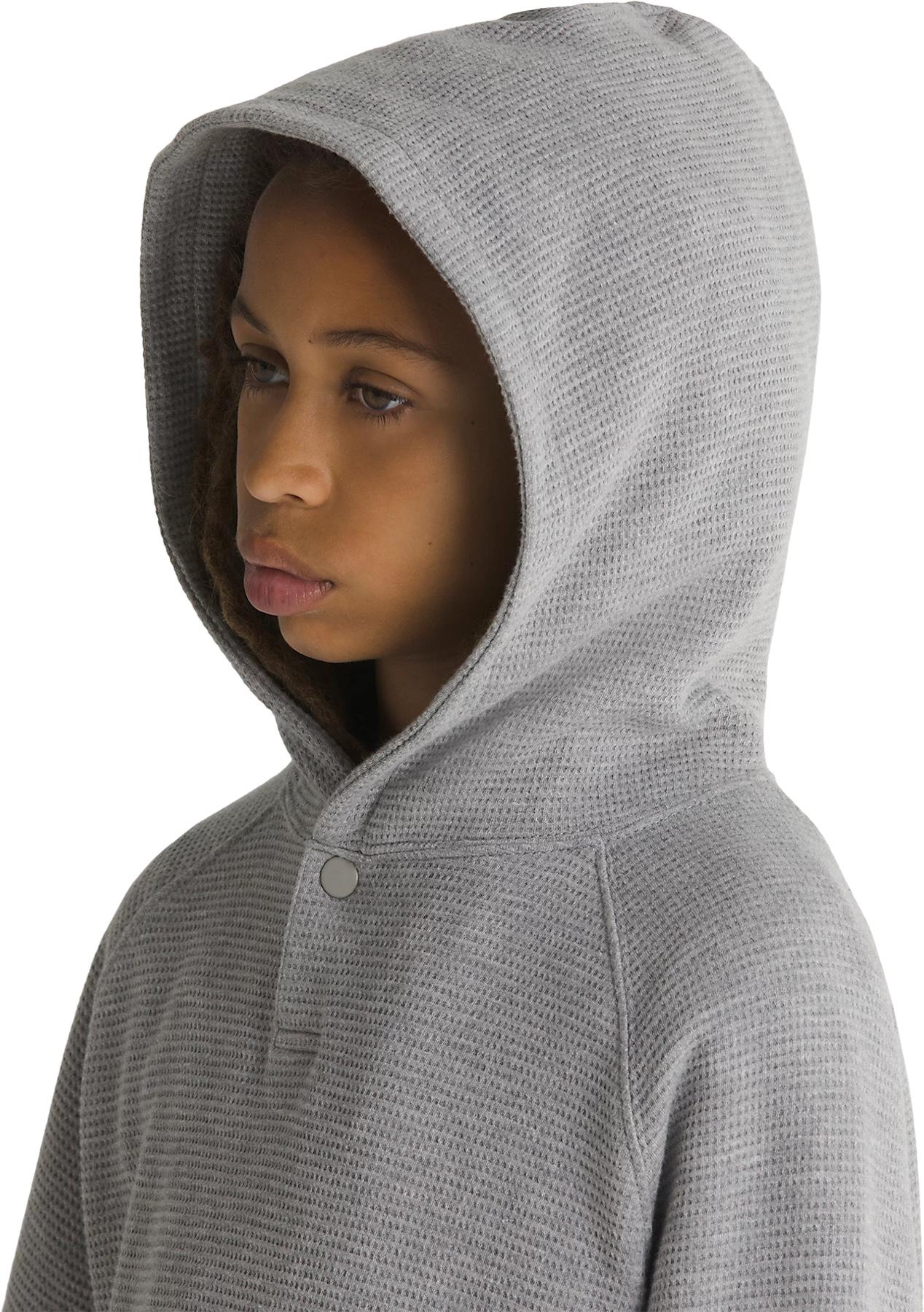 Product gallery image number 3 for product Thermal Snap Hooded Sweatshirt - Kids