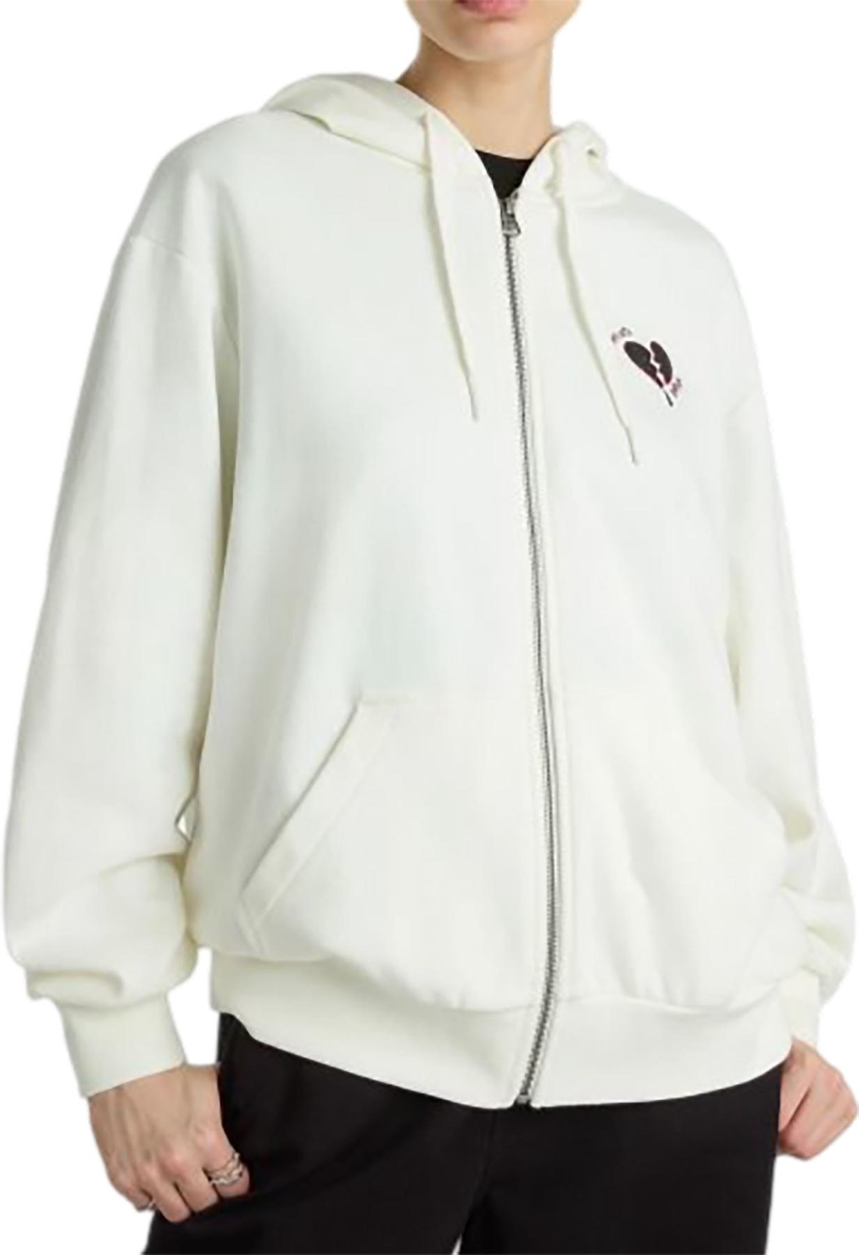 Numéro de l'image de la galerie de produits 1 pour le produit Chandail à capuchon à glissière intégrale Broken Hearts - Femme