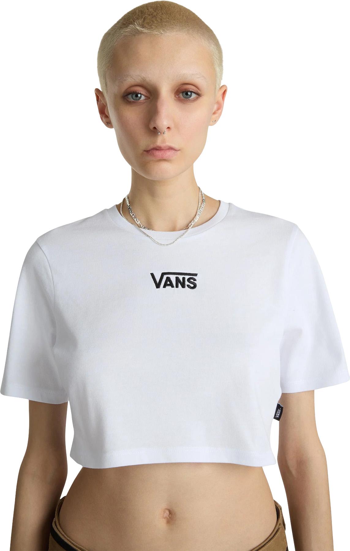 Product gallery image number 4 for product Flying V Crew Neck Crop T-Shirt - Women’s