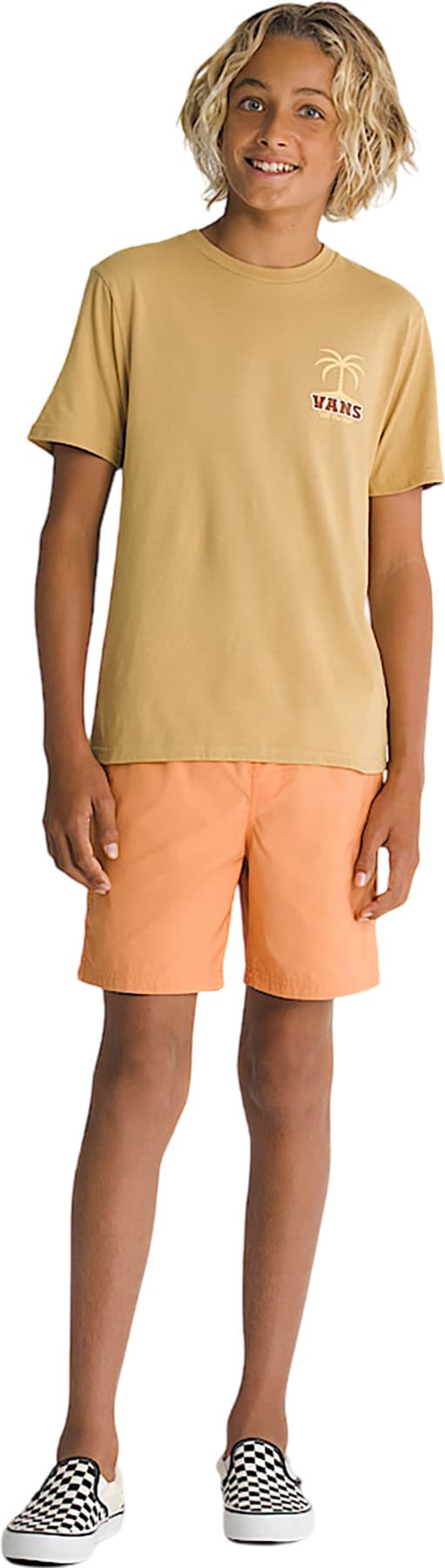 Product gallery image number 4 for product Primary Solid Elastic 15.5" Boardshorts - Boys