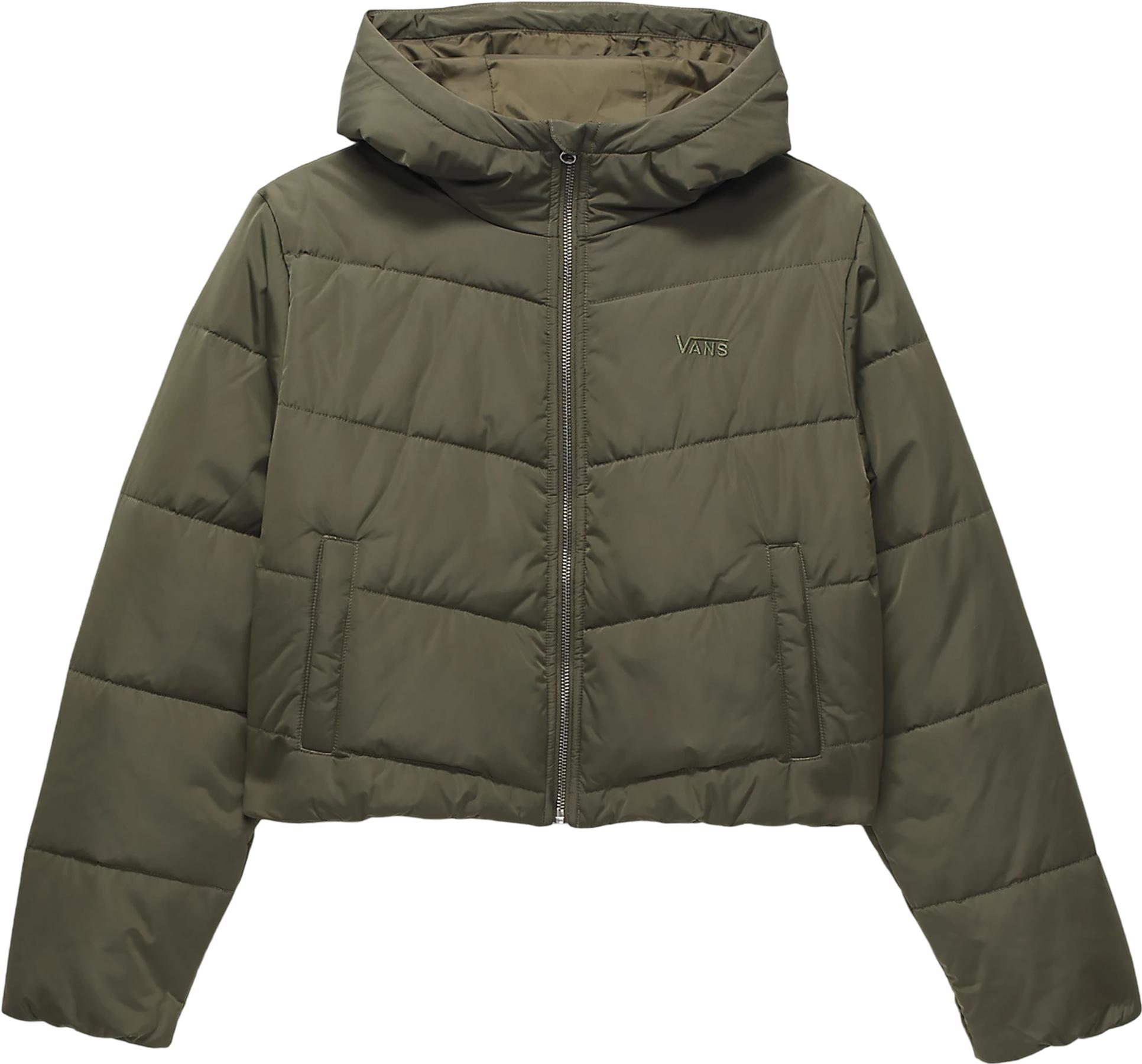 Product gallery image number 1 for product MTE Foundry Crop Puff Hooded Jacket - Women's