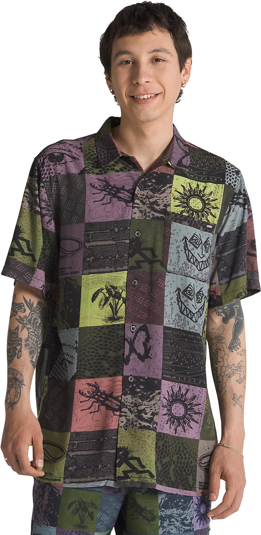 Product gallery image number 4 for product Camp Classic Collar Woven Short Sleeve Shirt - Men's