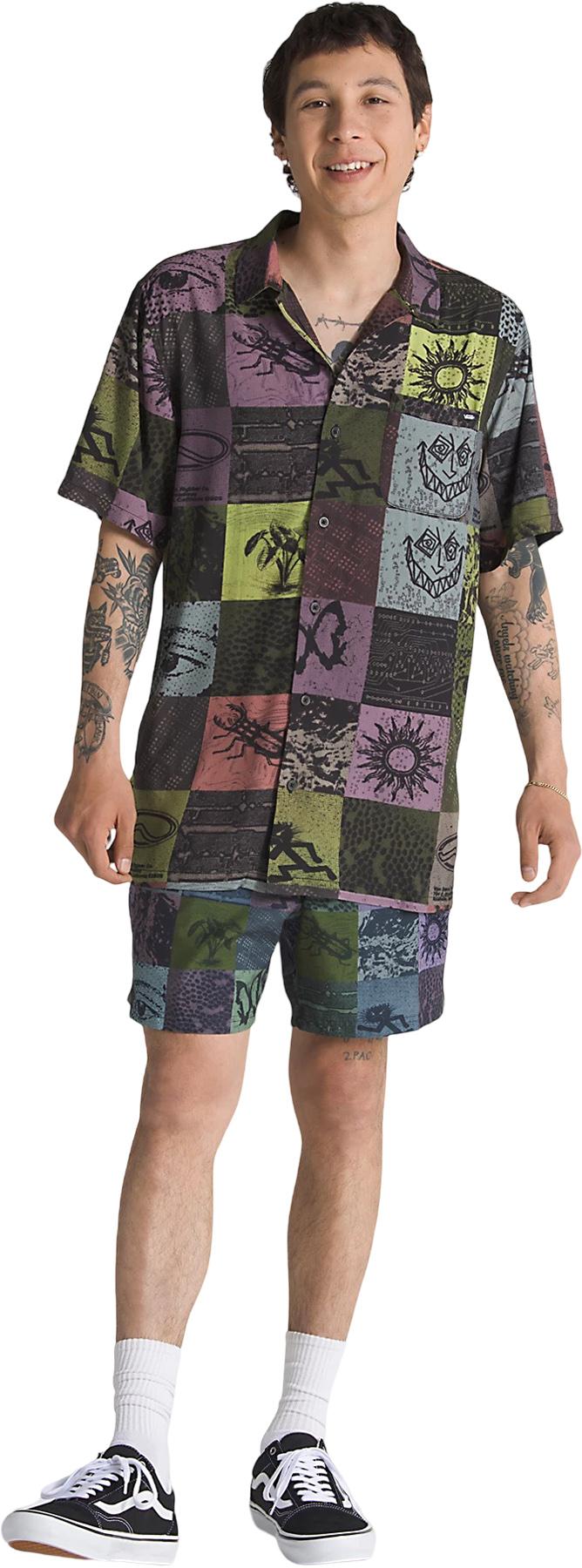 Product gallery image number 5 for product Camp Classic Collar Woven Short Sleeve Shirt - Men's