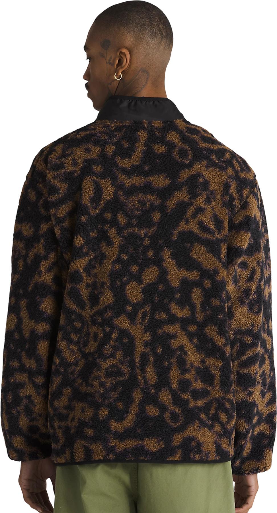 Numéro de l'image de la galerie de produits 2 pour le produit Chandail en molleton ample en sherpa à glissière pleine longueur Debrusk - Homme