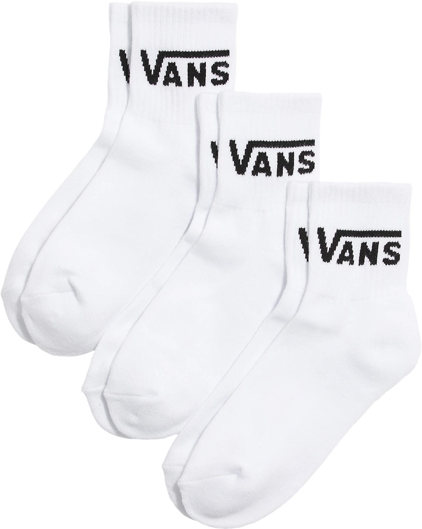 Product image for Classic 3 Pairs Half Crew Socks - Youth