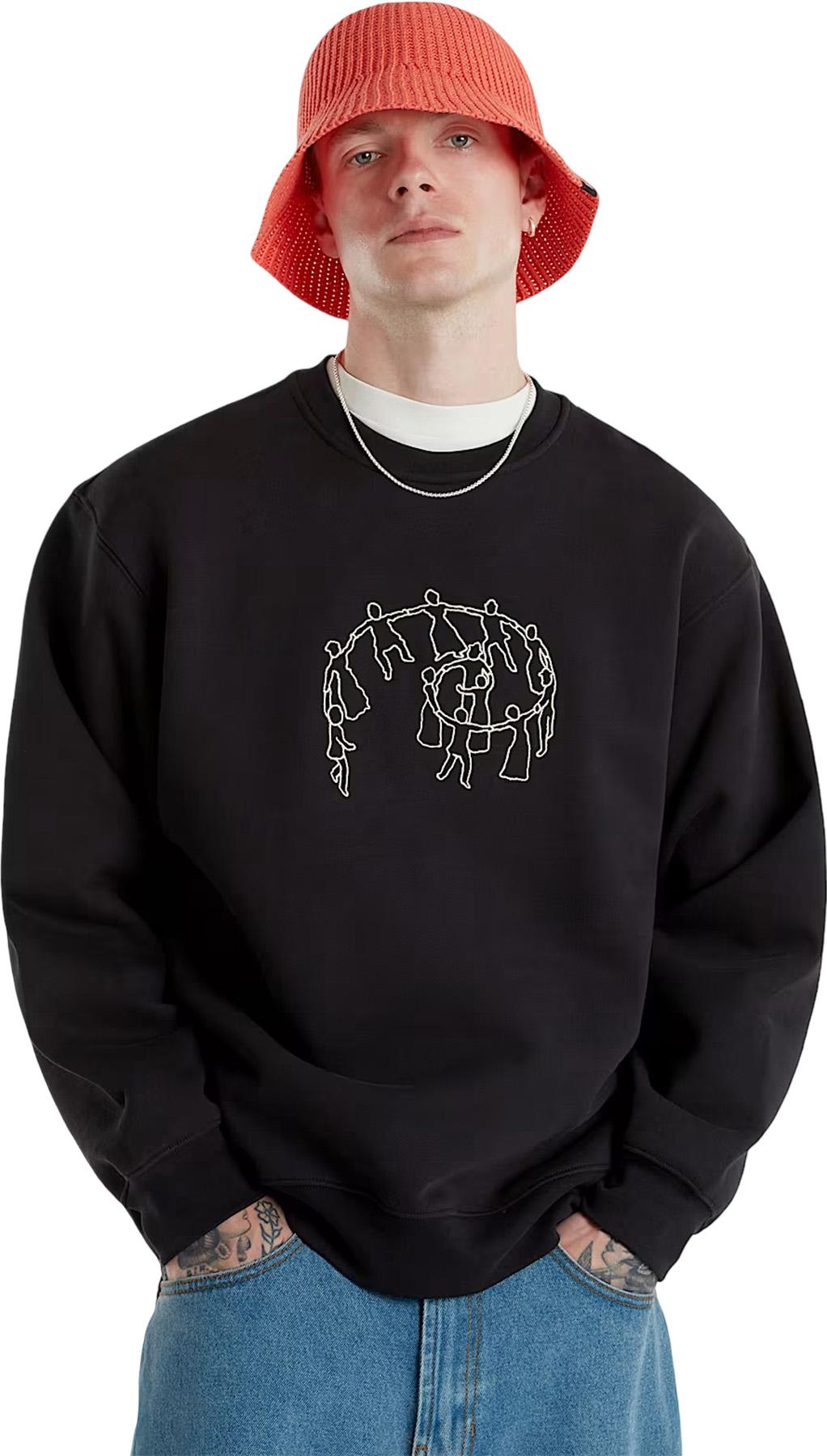 Product gallery image number 3 for product Skate Hold Hands Pullover Sweatshirt - Men's