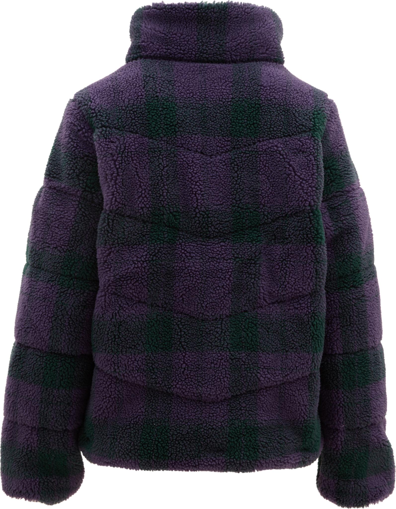Product gallery image number 2 for product Foundry Plaid High Pile Puffer Jacket - Women's