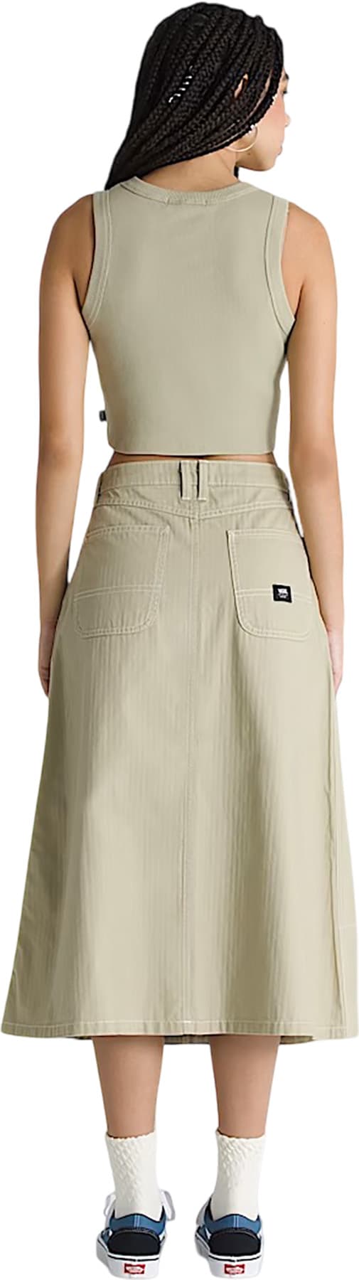 Product gallery image number 2 for product Codey Long Flare Utility Skirt - Women's