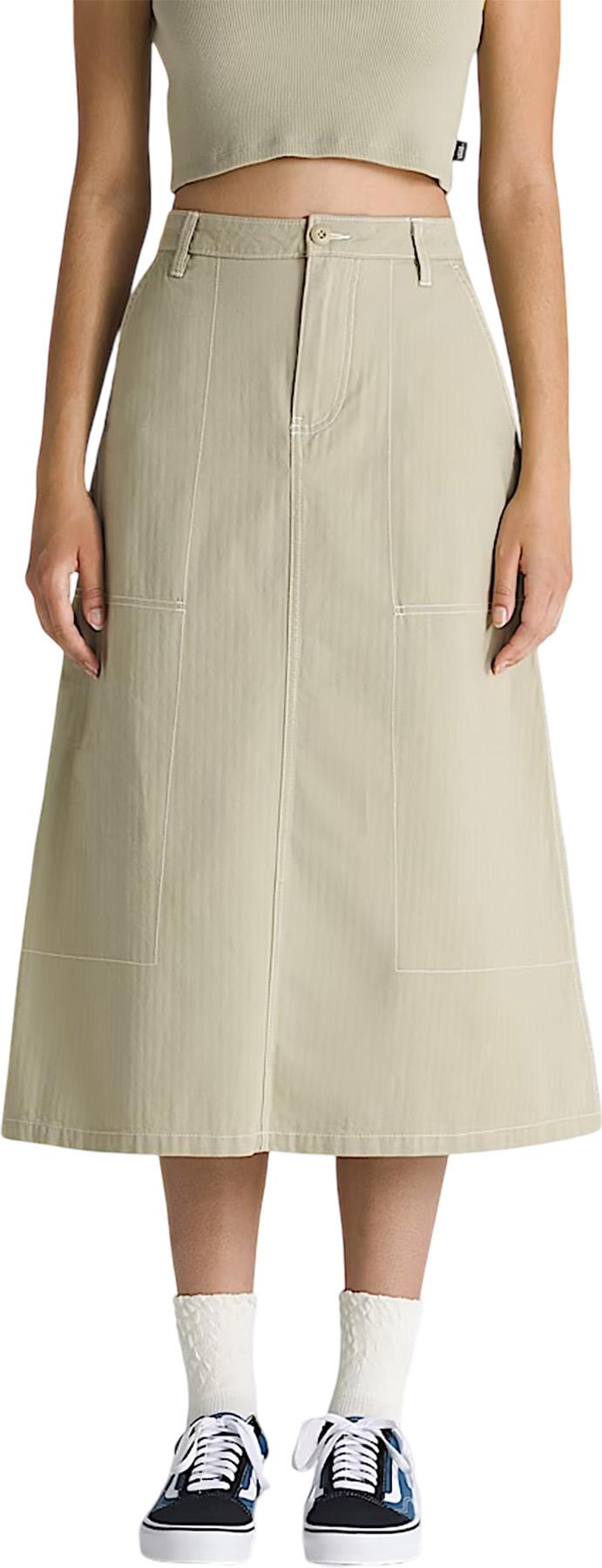 Product gallery image number 3 for product Codey Long Flare Utility Skirt - Women's