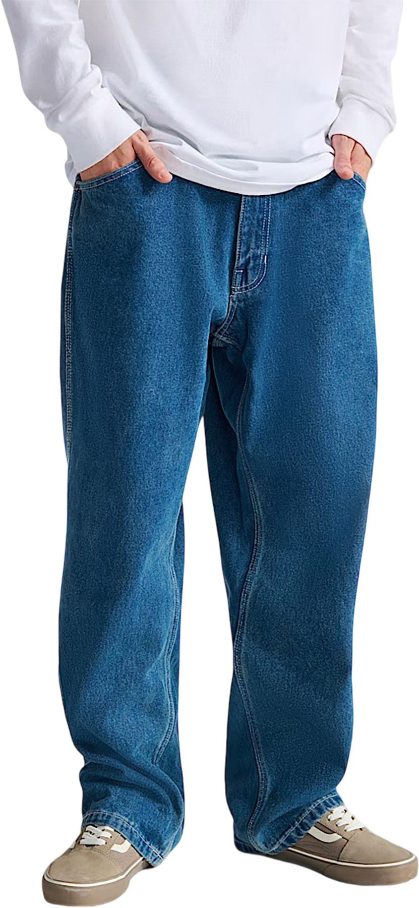 Numéro de l'image de la galerie de produits 4 pour le produit Pantalon en denim ample Skate Check-5 - Homme