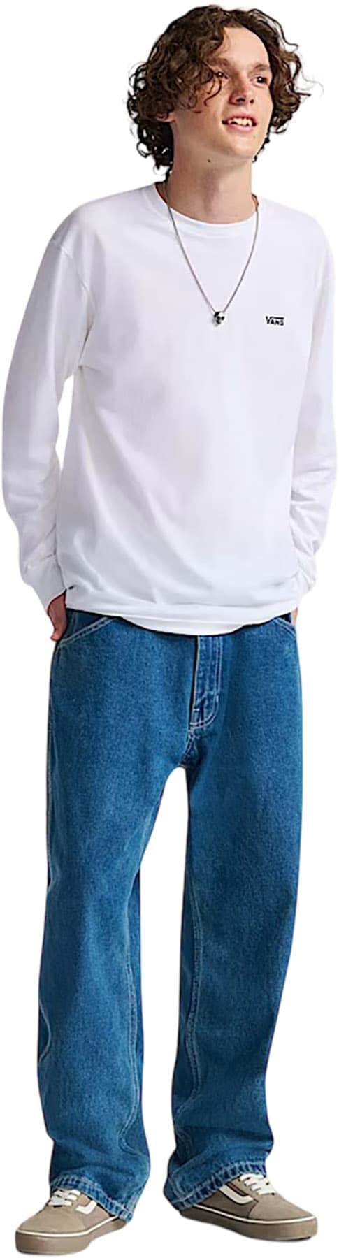 Numéro de l'image de la galerie de produits 5 pour le produit Pantalon en denim ample Skate Check-5 - Homme