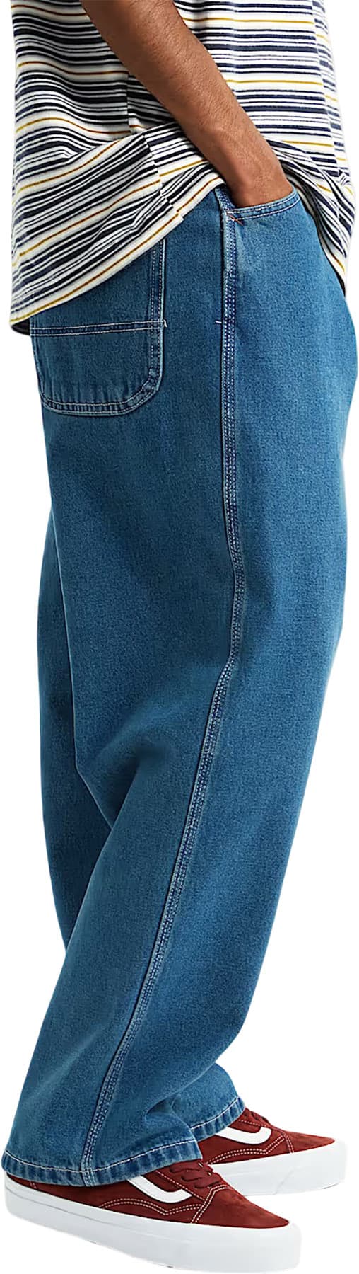 Numéro de l'image de la galerie de produits 3 pour le produit Pantalon en denim ample Skate Check-5 - Homme