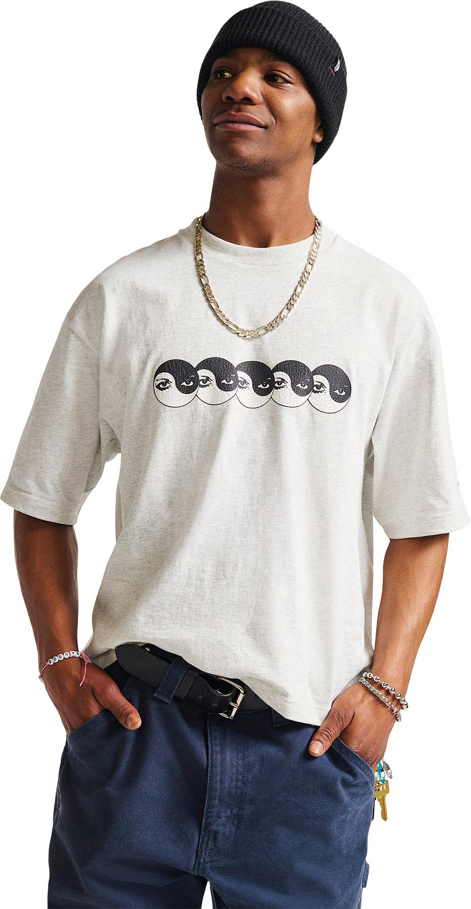 Product gallery image number 5 for product Skate Ying Yang Eyes Short Sleeve Crew Neck T-Shirt - Men's
