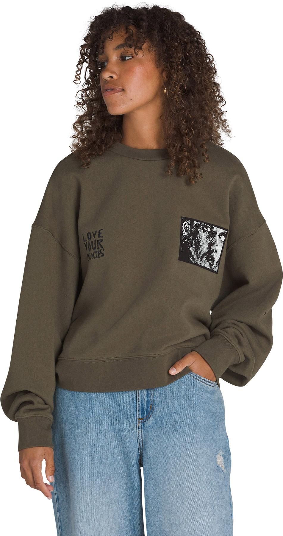 Product gallery image number 1 for product Skate Lisa Crew Neck Sweatshirt - Women's